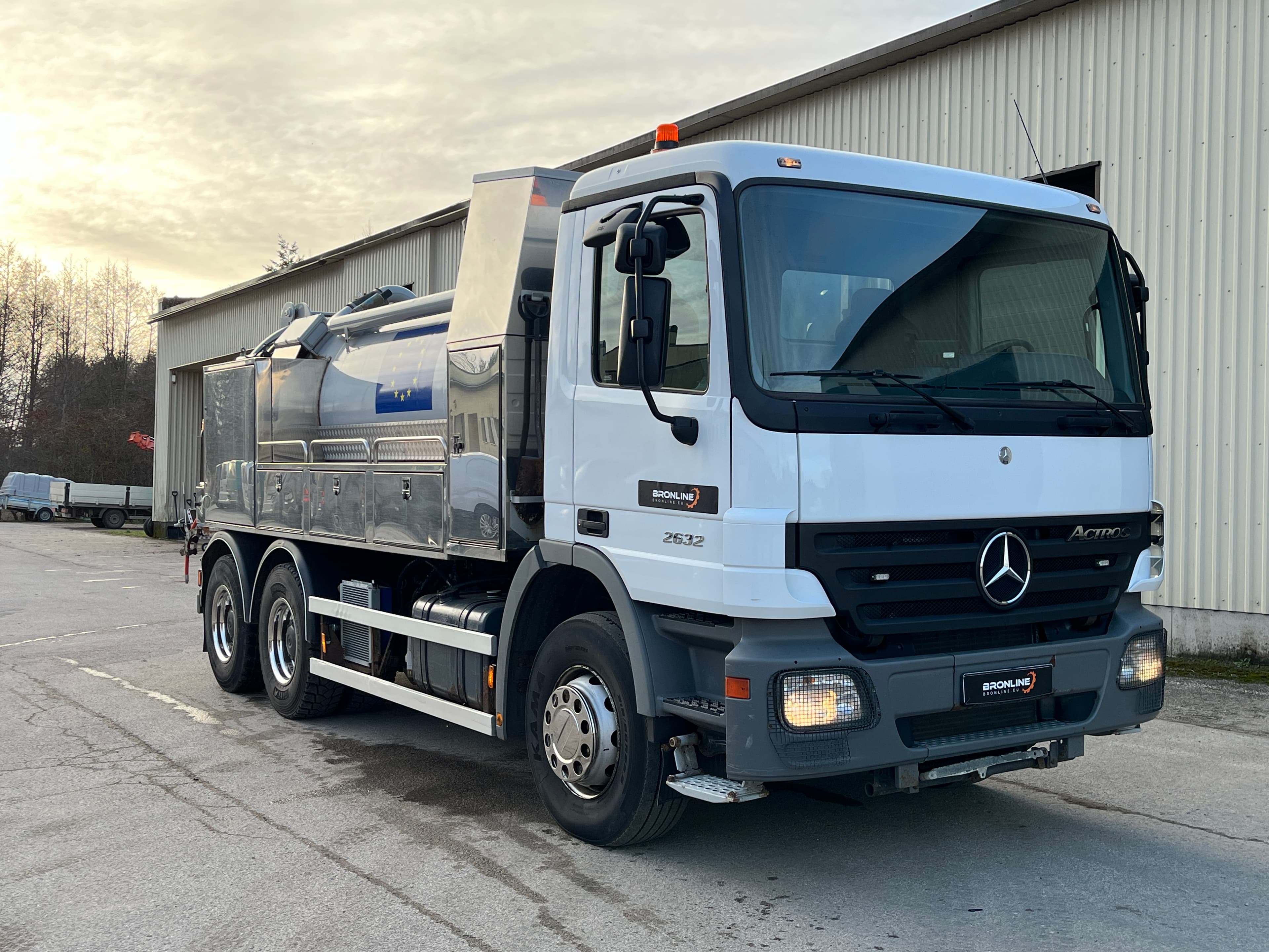 MERCEDES-BENZ ACTROS 2632K 6X4 + Kaiser Eur-Mark