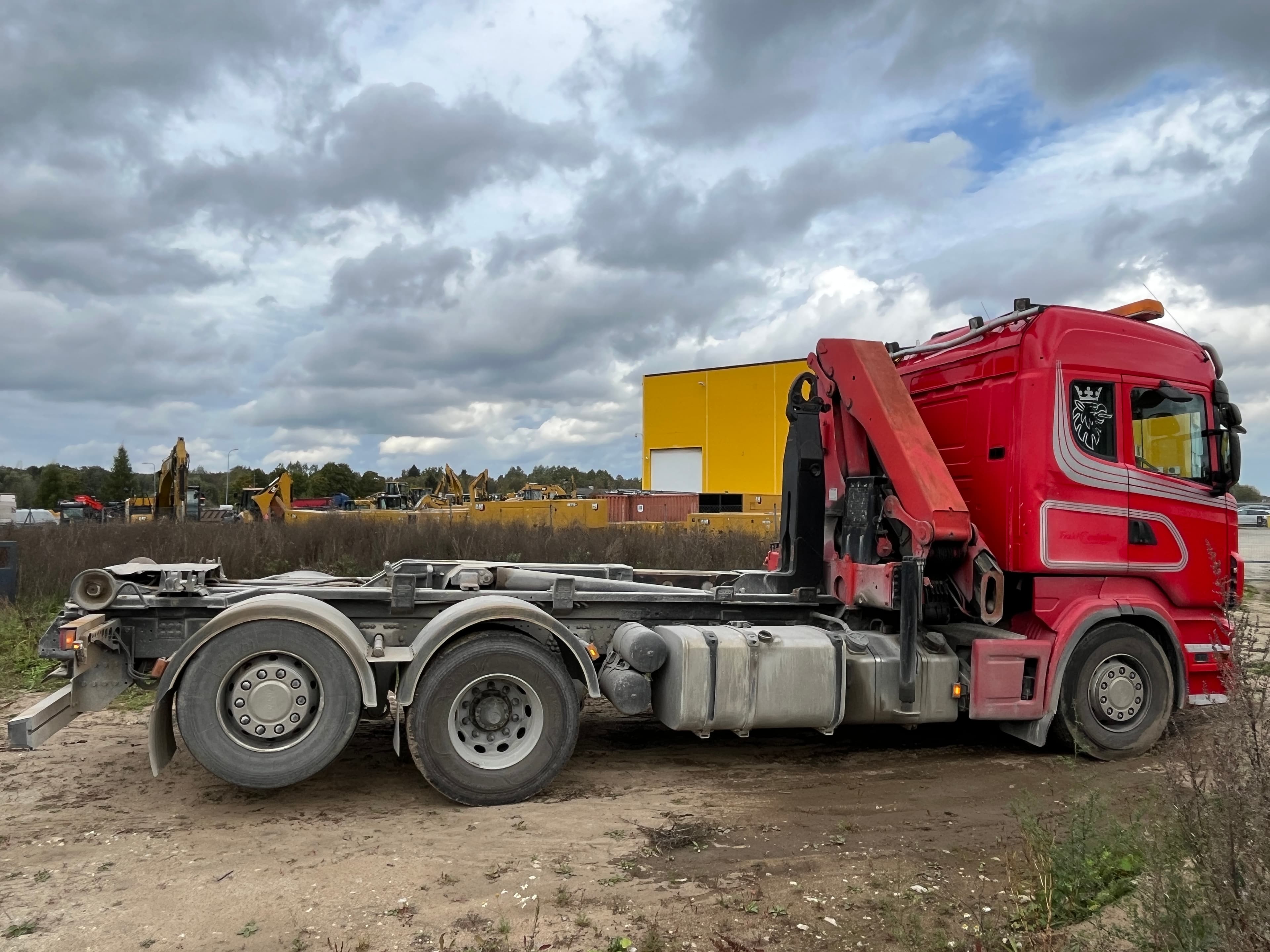 SCANIA R 470 6X2*4 + Palfinger + Hook Lift