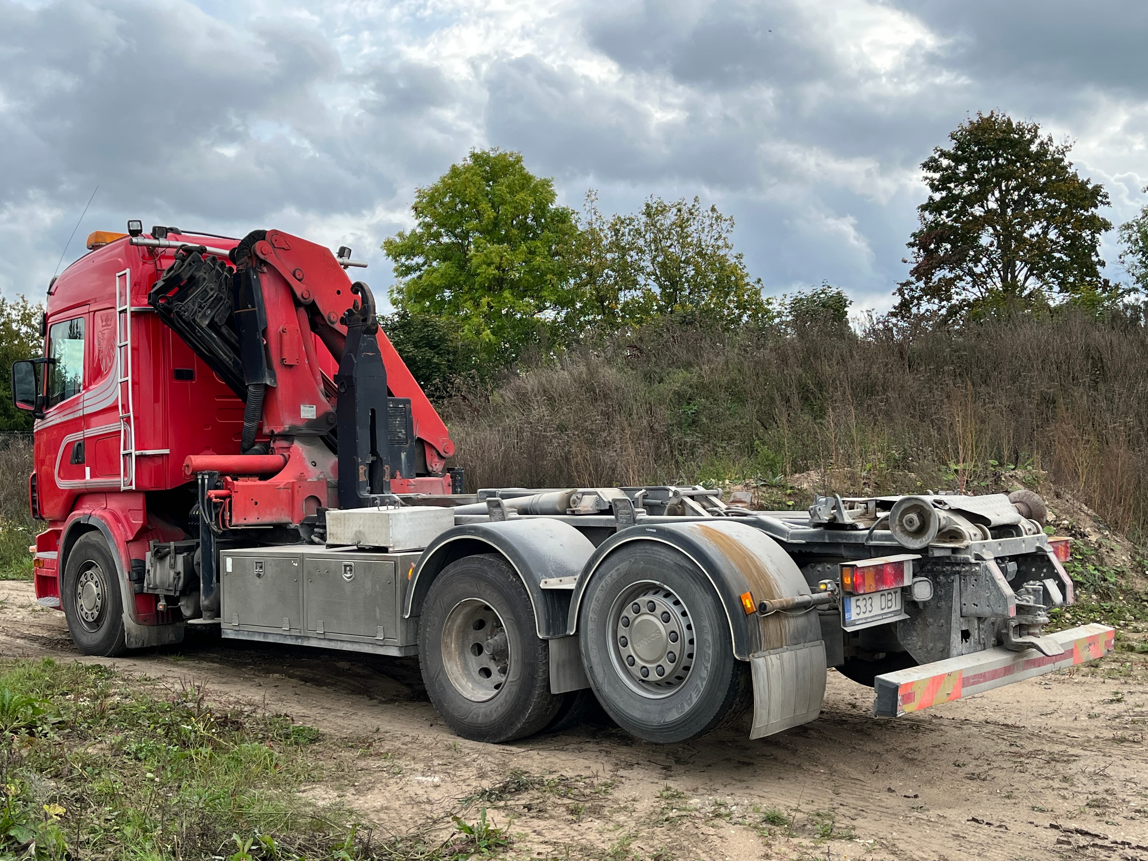 SCANIA R 470 6X2*4 + Palfinger + Hook Lift