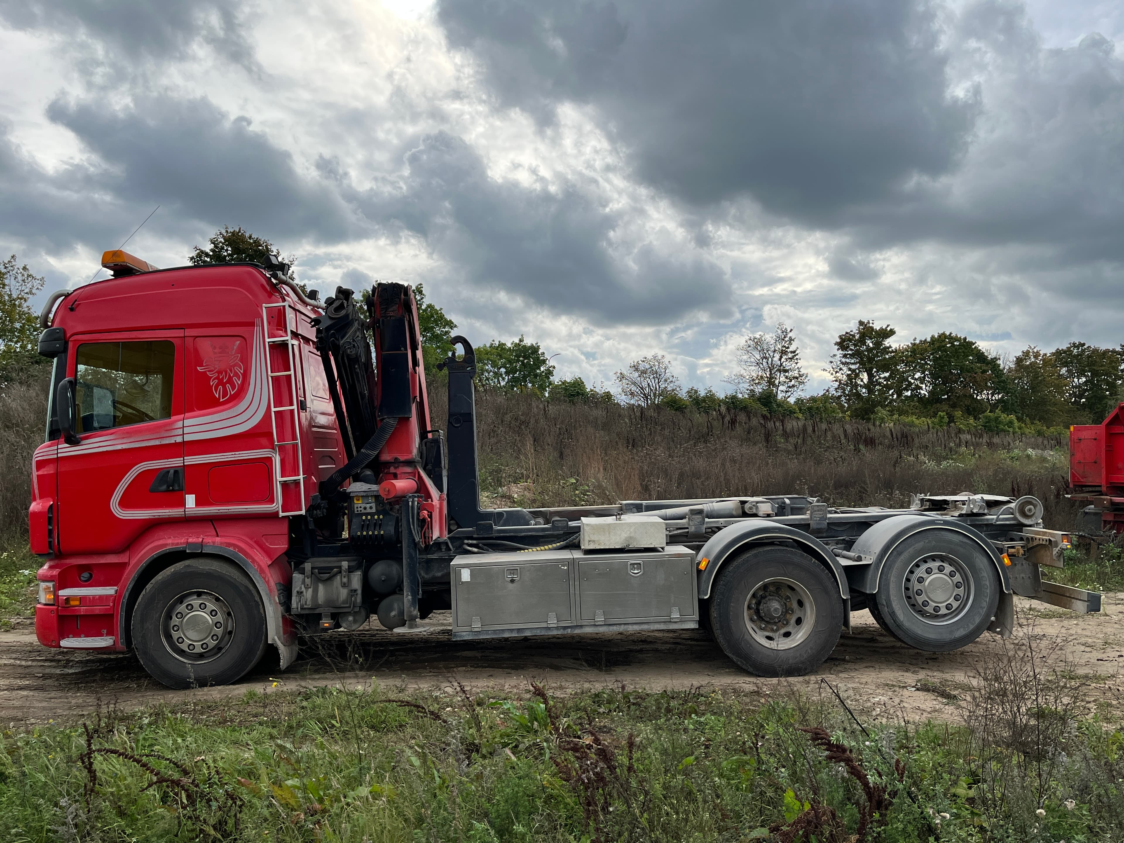 SCANIA R 470 6X2*4 + Palfinger + Hook Lift