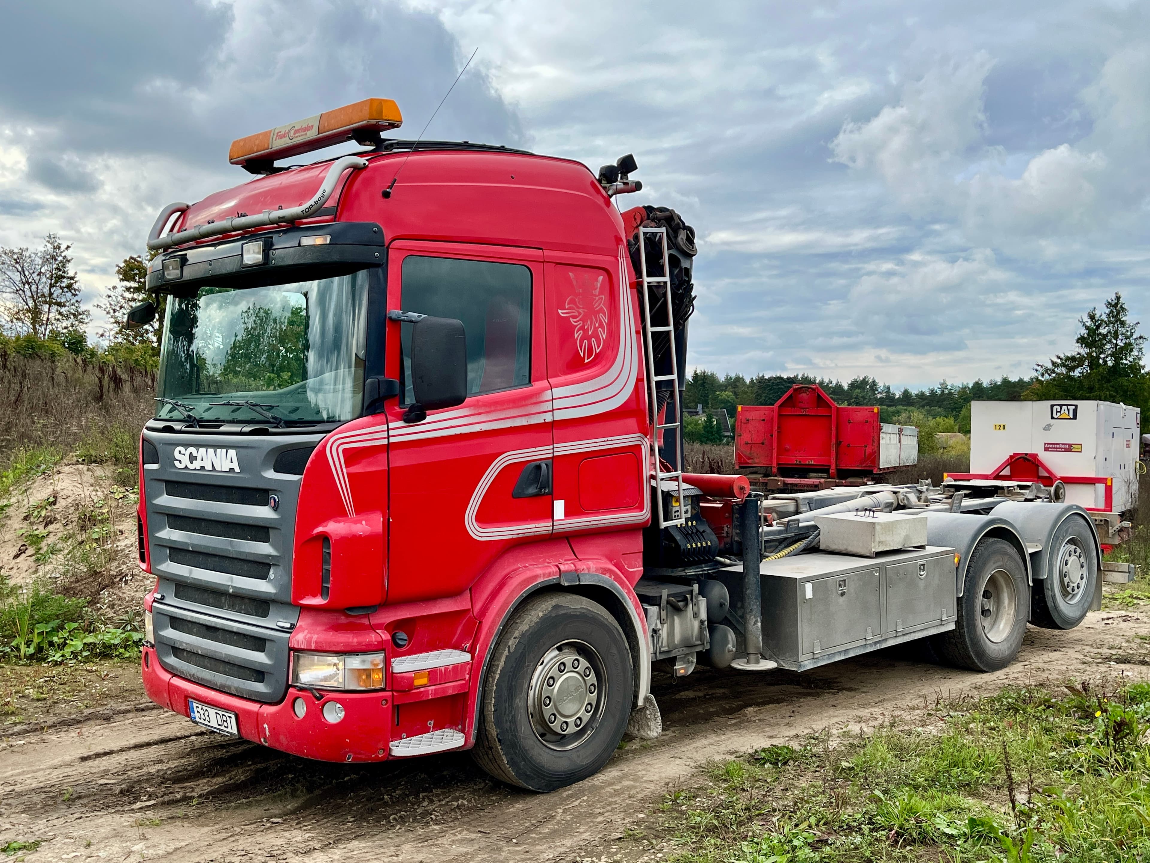 SCANIA R 470 6X2*4 + Palfinger + Hook Lift